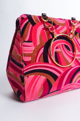 Vintage Gianni Versace Velvet Swirl O-Ring Bag at Recess Los Angeles