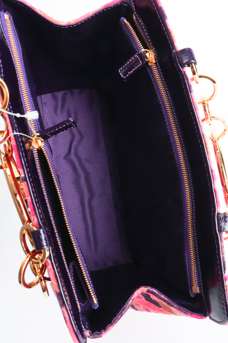 Vintage Gianni Versace Velvet Swirl O-Ring Bag – Recess