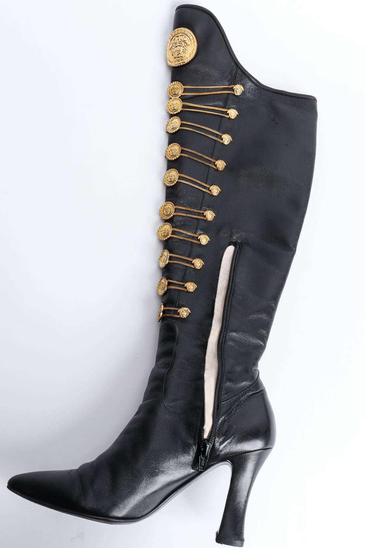 VersaceMedusaLeatherBoots-  display picture 1