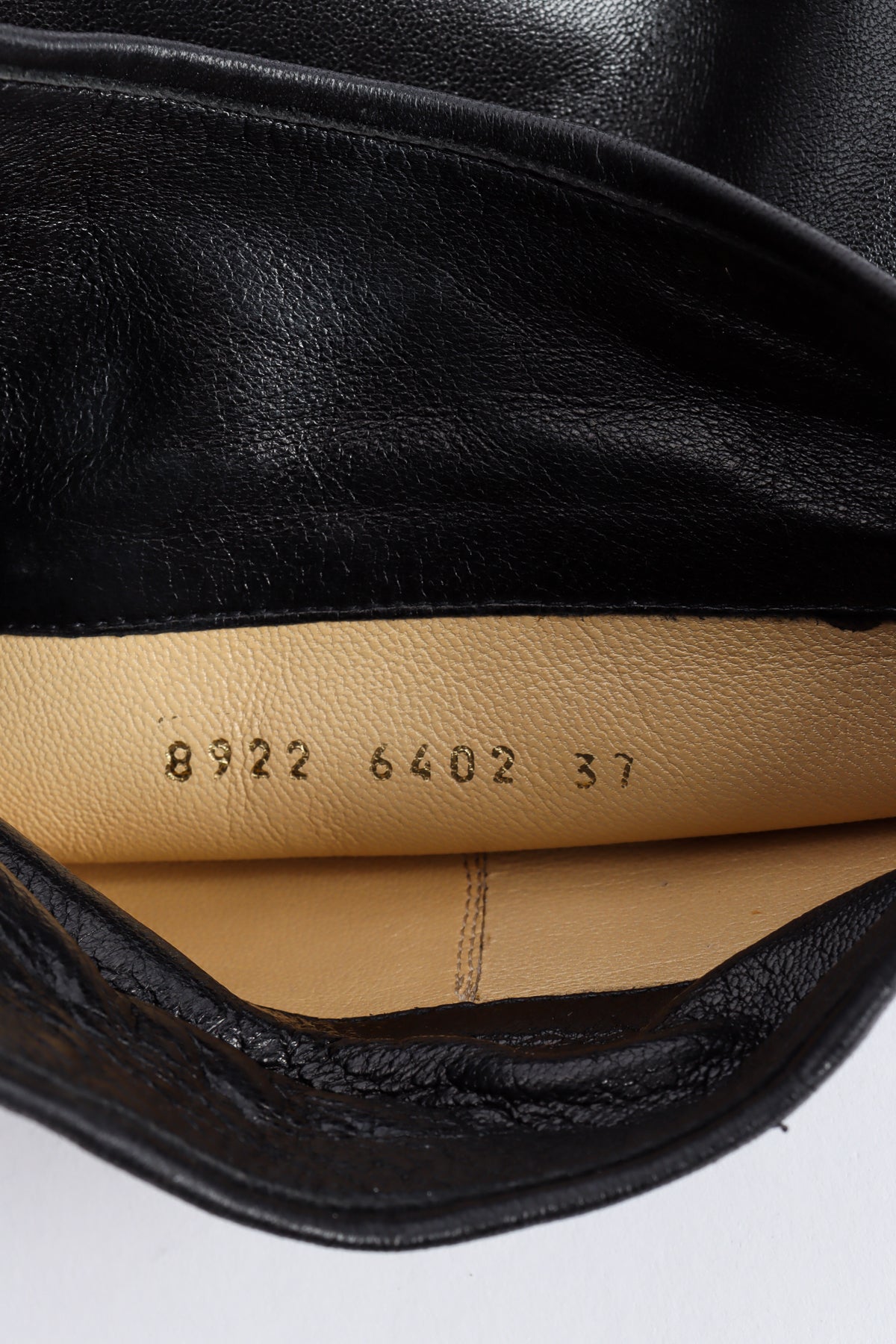 Vintage Gianni Versace 1993 A/W Medusa Emblem Grunge Boot identification number  @ Recess LA