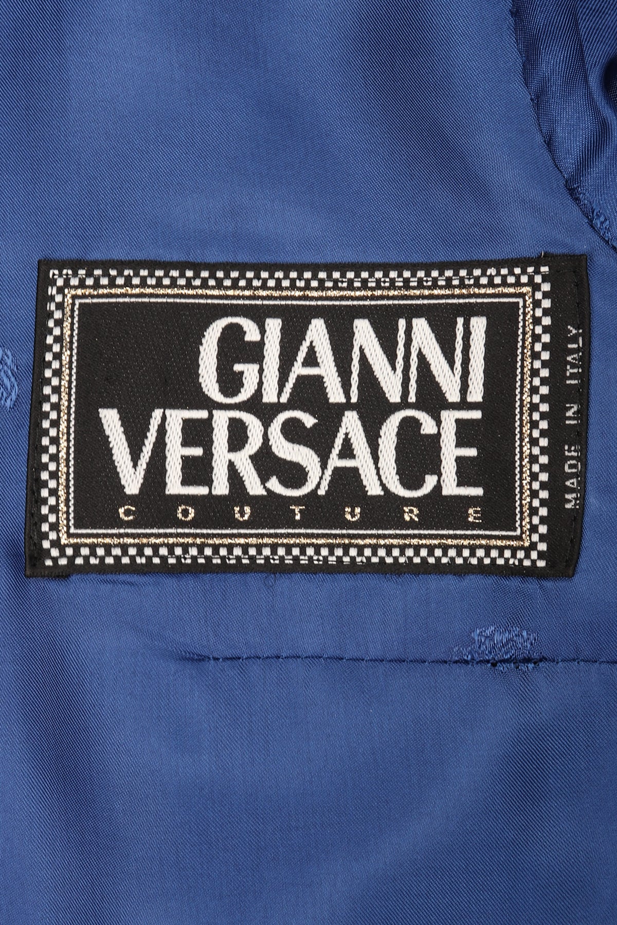 Vintage Gianni Versace Majorelle Blue Jacket & Pant Suit