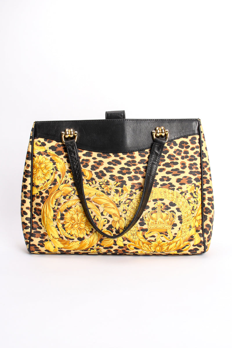 Versace Leopard Mini Bag Versace Jungle Print Bag VERSACE