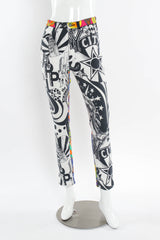Vintage Versace Jeans Couture 1980s Manhattan New York Jean mannequin front @ Recess LA