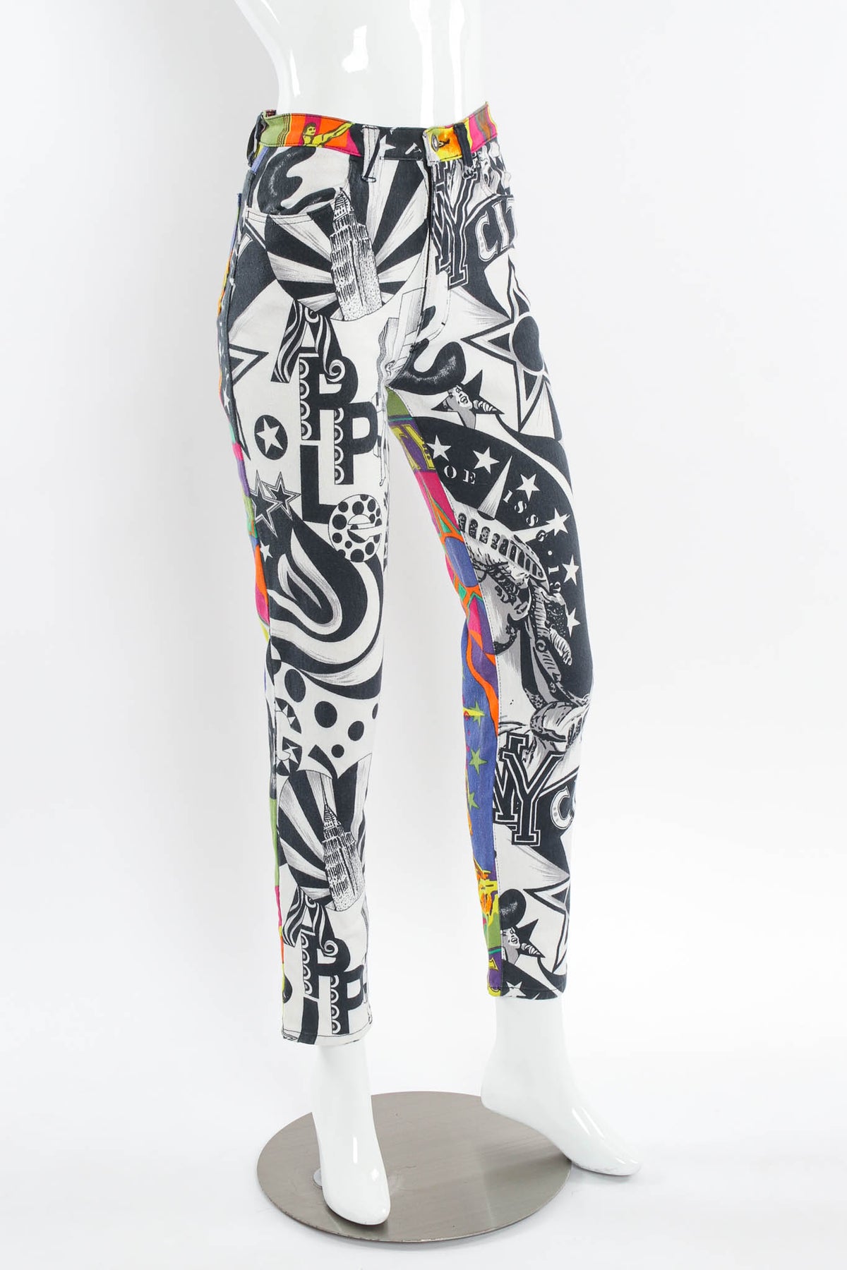 Vintage Versace Jeans Couture 1980s Manhattan New York Jeans