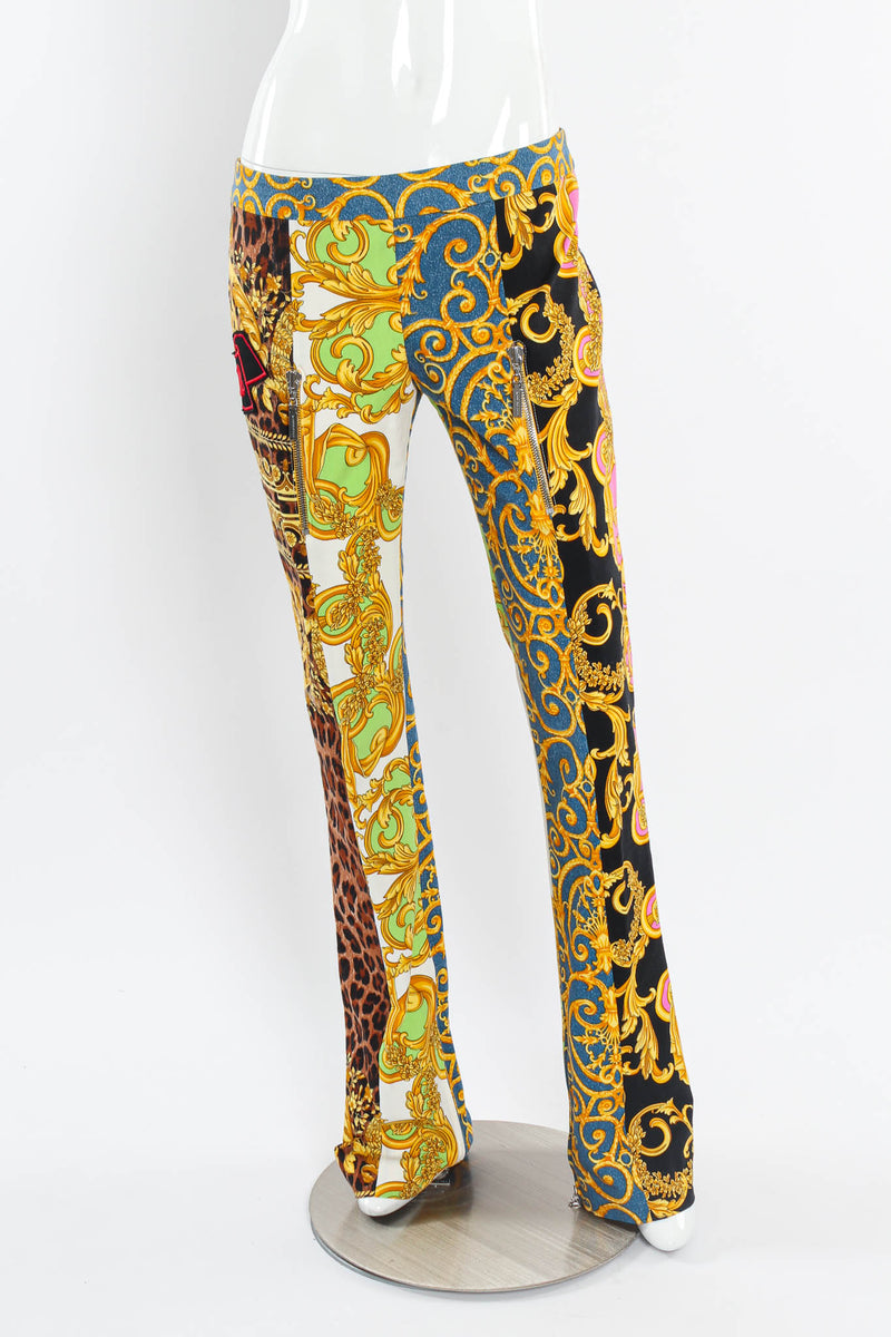Vintage by Misty Gianni Versace Patchwork Print Pants