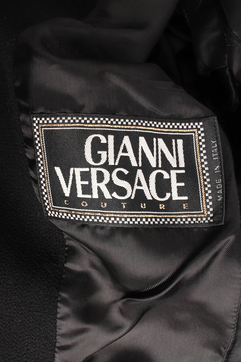 Vintage Gianni Versace Medusa Lace Blazer Jacket – Recess