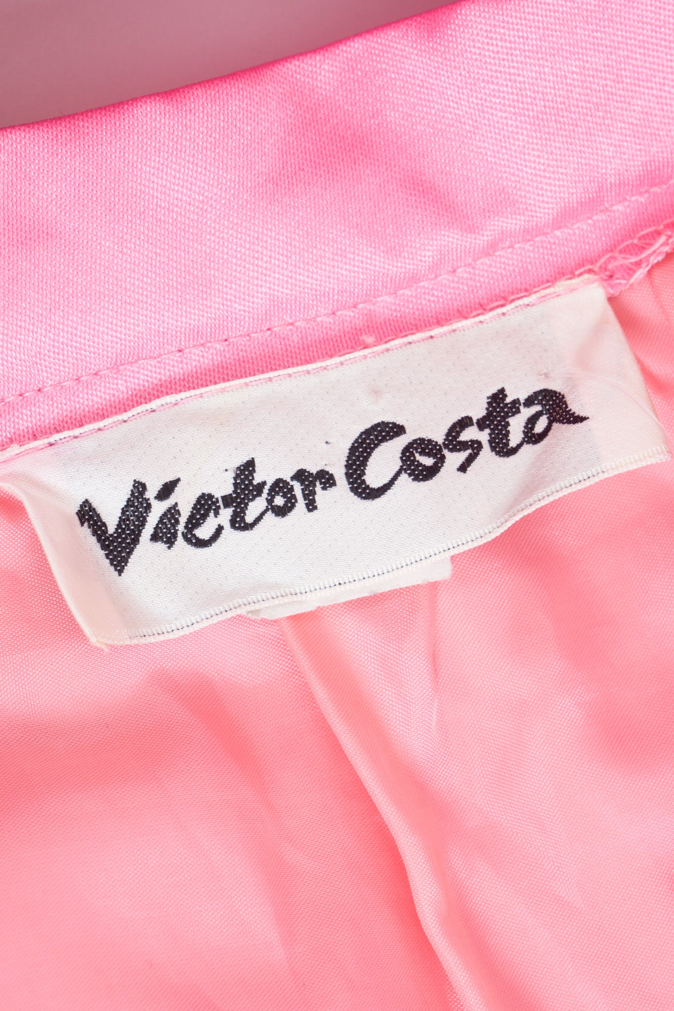 Victor Costa Satin Bow Formal Ball Skirt