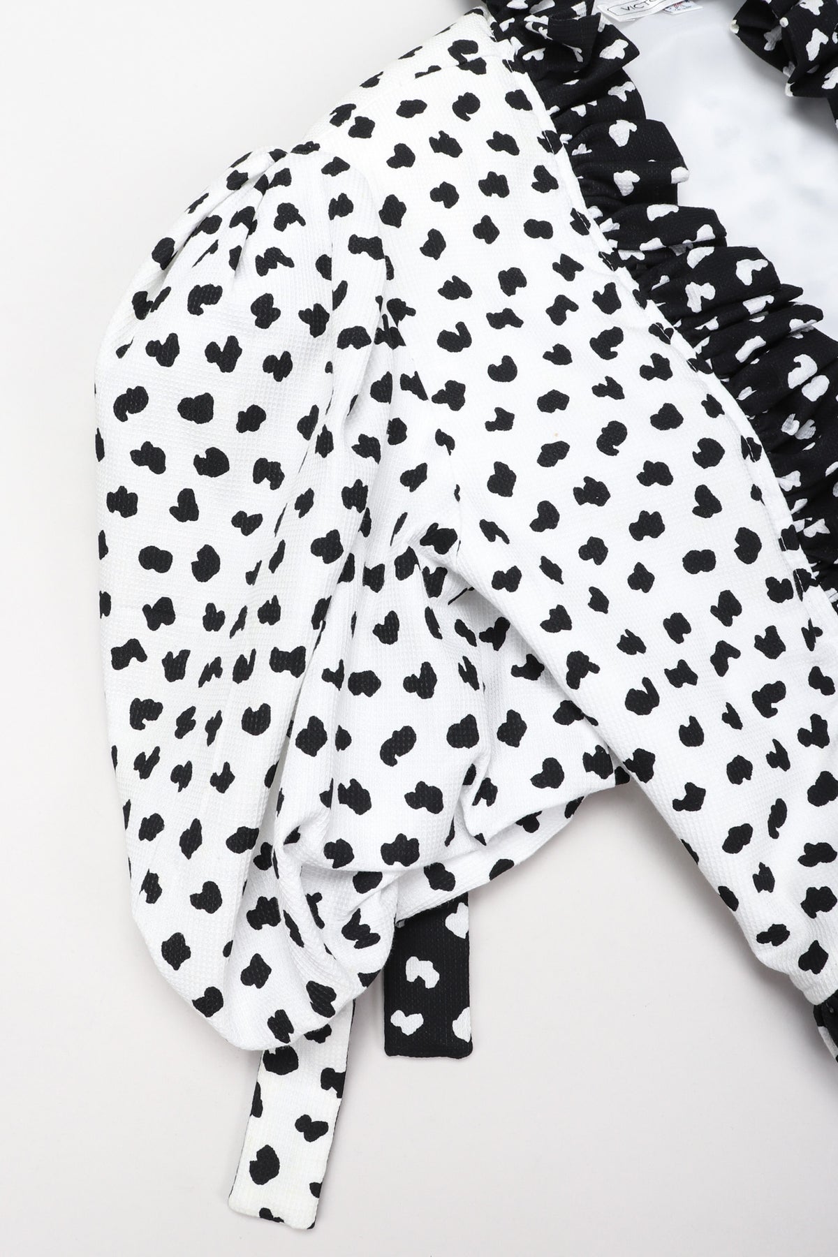 blue dress for baby girl Vintage Victor Costa Positive/Negative Splatter Dot Love Lemons Dress Set –  Recess