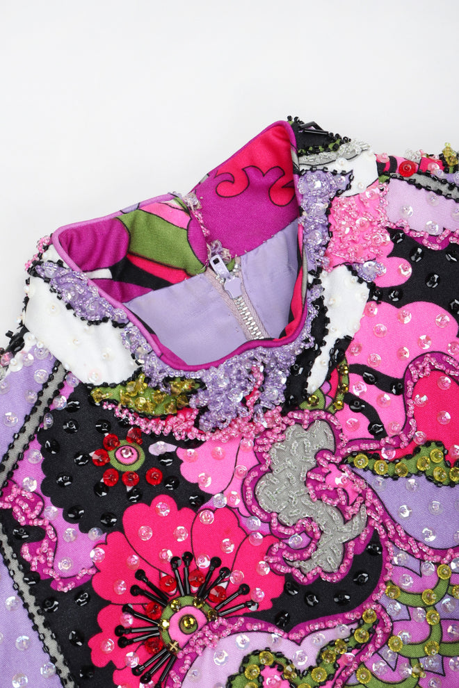 Recess Los Angeles Vintage Victoria Royal Psychedelic Pucci Inspired Wide Leg Jumpsuit