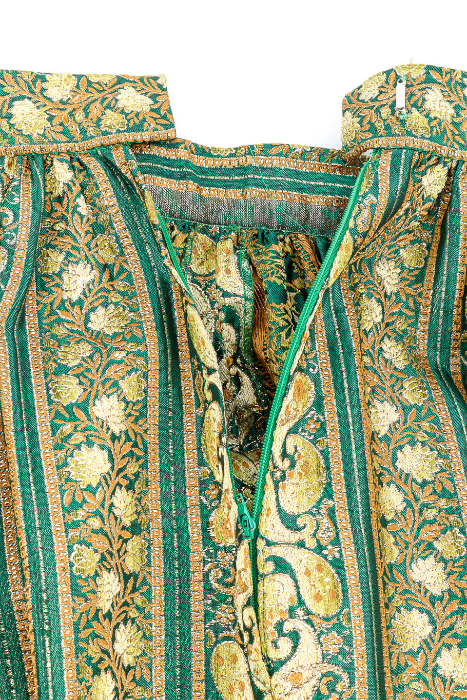 Vintage metallic skirt unzipped @recessla