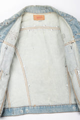 Recess Los Angeles Vintage Levi's Studded Crystal J-Star Denim Jacket