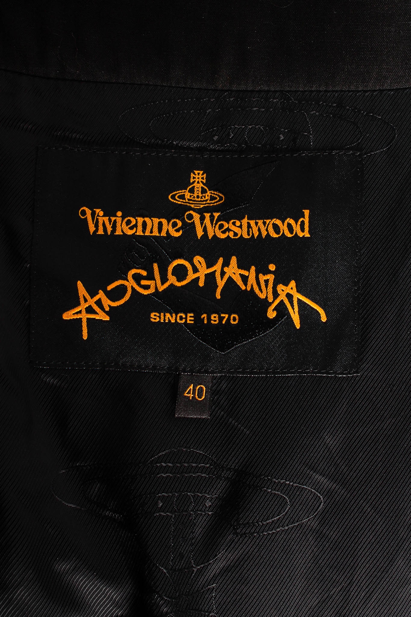 Vintage Vivienne Westwood Anglomania 1990s Tailored Top label @ Recess LA