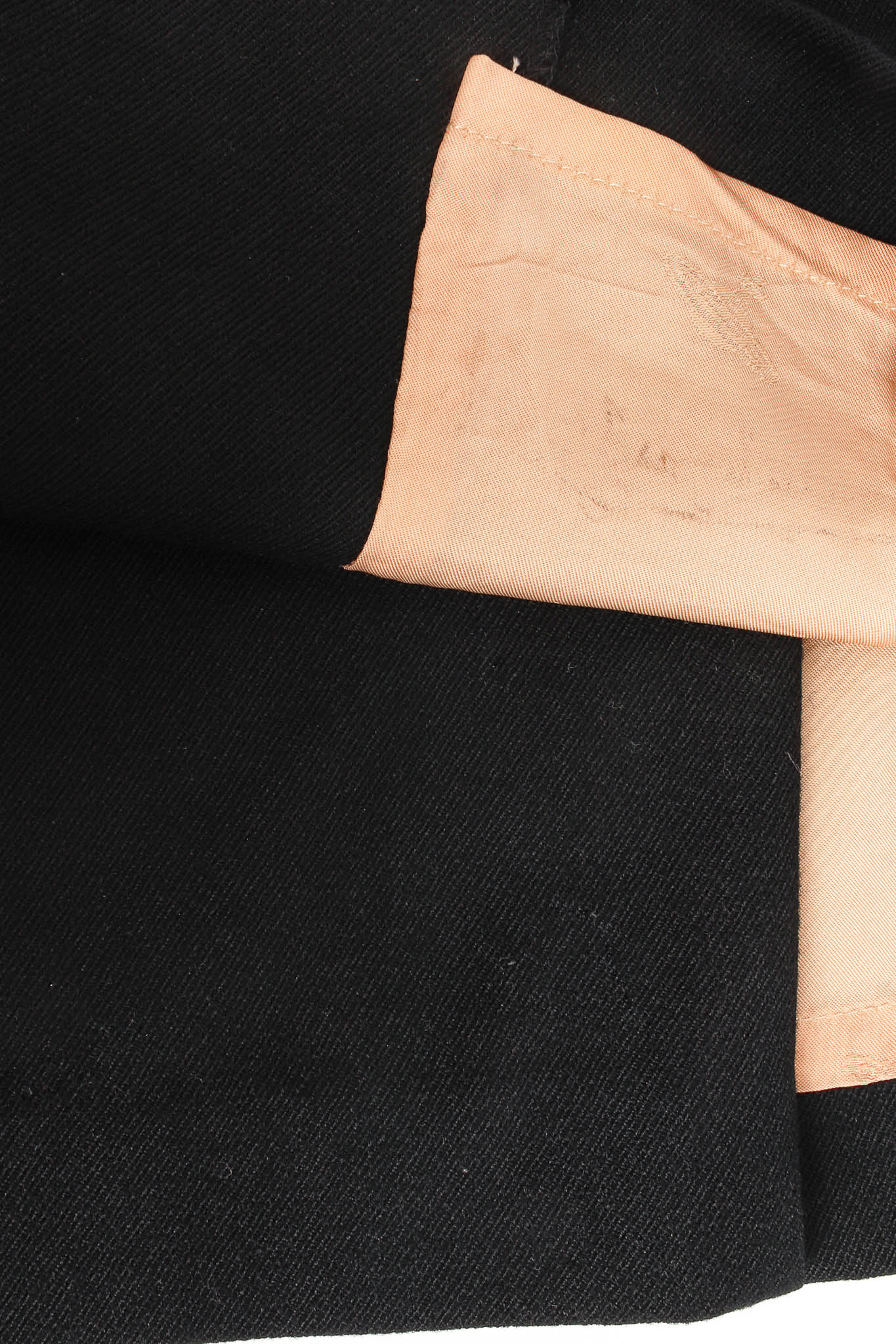 Vintage Vivienne Westwood Corset Top & Mini Skirt Set light marks on vent lining @ Recess LA