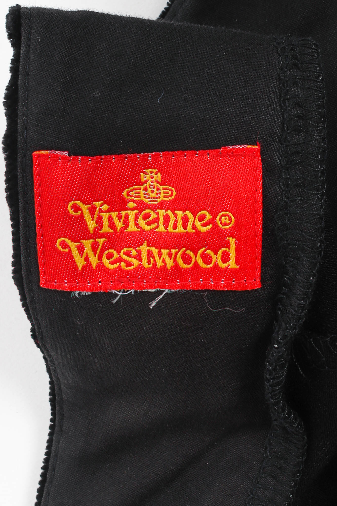 Vintage Vivienne Westwood Corset Top & Mini Skirt Set label @ Recess LA