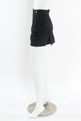 Vintage Vivienne Westwood Corset Top & Mini Skirt Set mannequin side skirt @ Recess LA