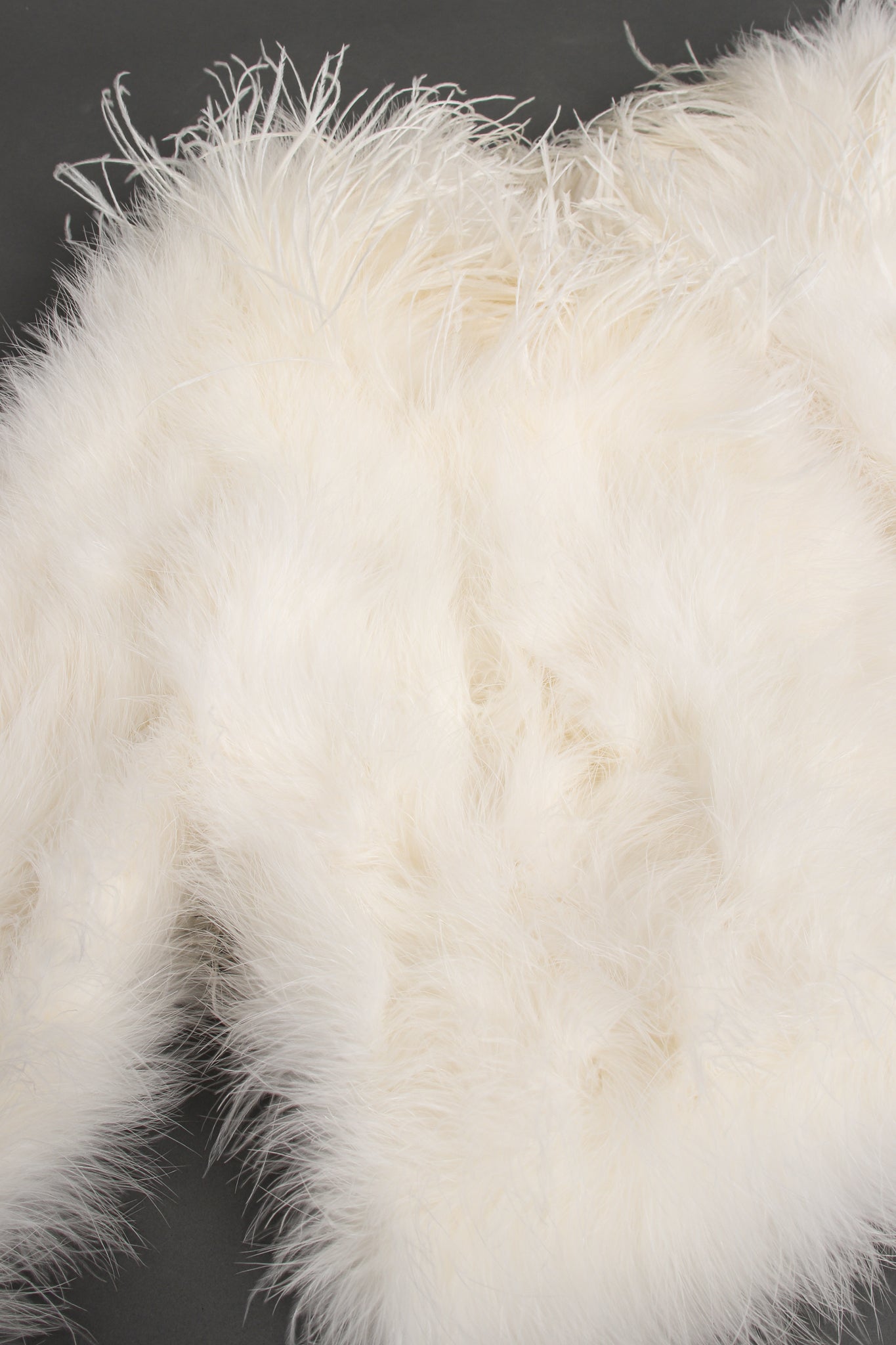 Vintage Chubby Marabou & Ostrich Jacket feathers at Recess Los Angeles