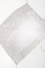 Recess Designer Consignment Vintage Whiting & Davis Rare Floral Metal Mesh Halter Top NYE Disco Ball Los Angeles Resale