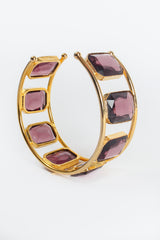 Vintage William deLillo Smoky Amethyst 8-Stone Armband at Recess Los Angeles