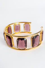 Vintage William deLillo Smoky Amethyst 8-Stone Armband at Recess Los Angeles