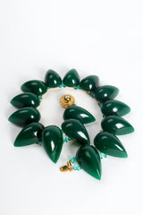 Vintage William deLillo Lucite Agate Claw Collar Necklace at Recess Los Angeles