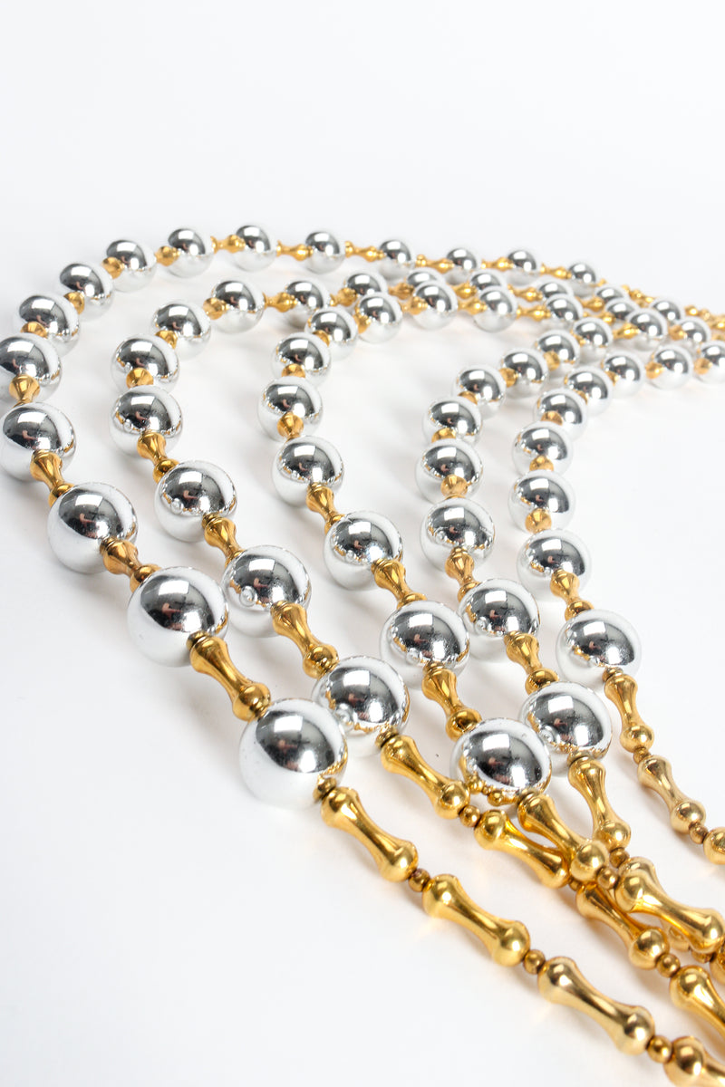 Vintage William deLillo Multi-Strand Layered Garland Collar Necklace at Recess Los Angeles
