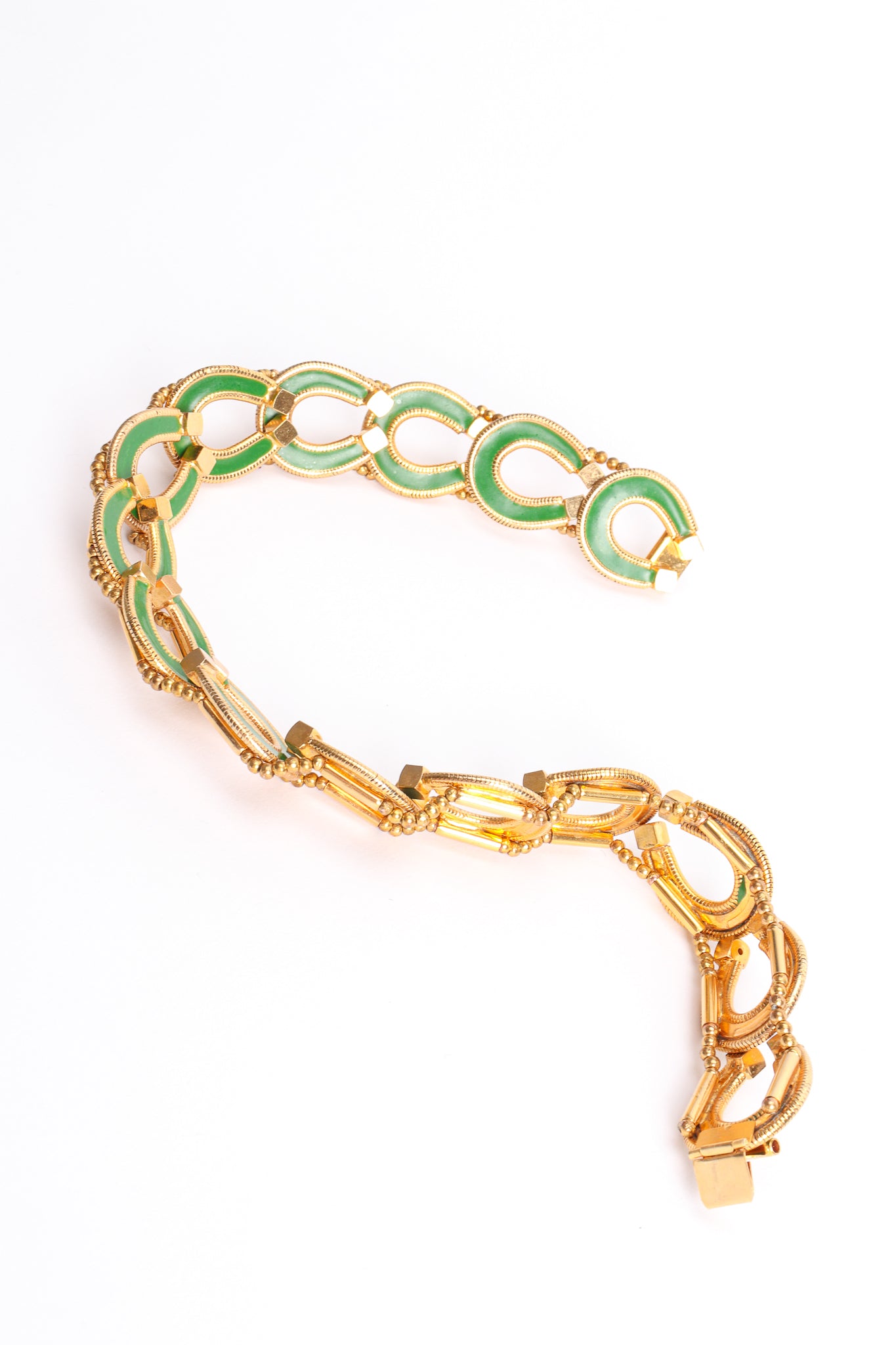 Vintage William deLillo Lucky Horseshoe Collar Necklace at Recess Los Angeles