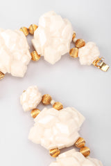 Recess Los Angeles Vintage William de Lillo Wilma Crystal Rock Collar Necklace