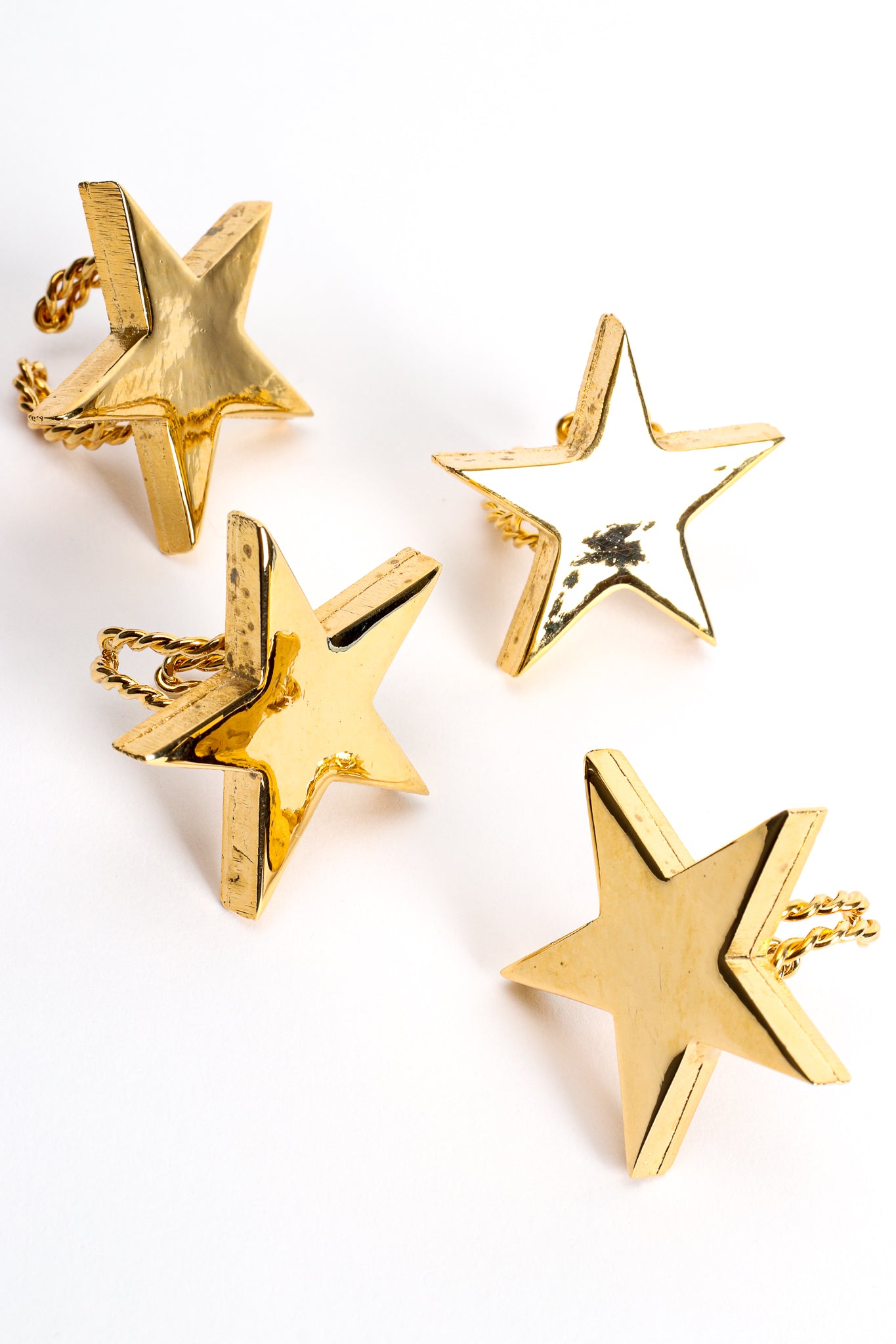 Vintage William deLillo Gold Star Power Ring at Recess Los Angeles 4 available