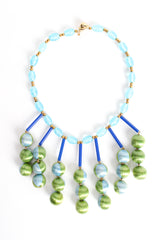 Vintage William deLillo Bead & Ball Waterfall Bib Necklace at Recess Los Angeles