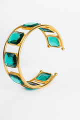 Vintage William deLillo Emerald 8-Stone Armband at Recess Los Angeles