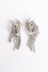 Vintage Crystal Fringed Wing Earrings at Recess Los Angeles