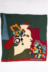 Vintage Yves Saint Laurent 1982 Les Quatre Saisons Complete Set L'Automne Scarf @ Recess LA