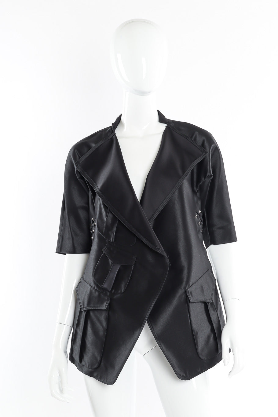 Grommet jacket by Yves Saint Laurent mannequin front @recessla