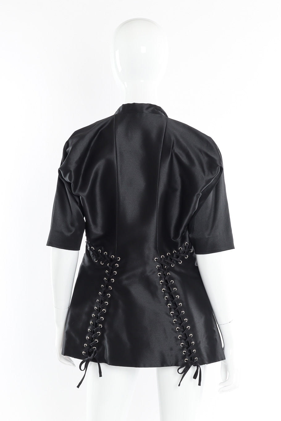 Grommet jacket by Yves Saint Laurent mannequin back @recessla