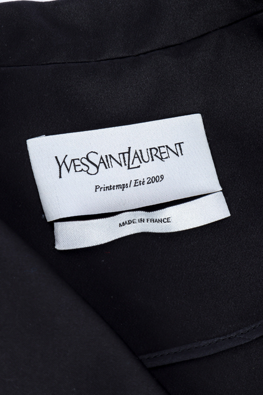 Grommet jacket by Yves Saint Laurent label  @recessla