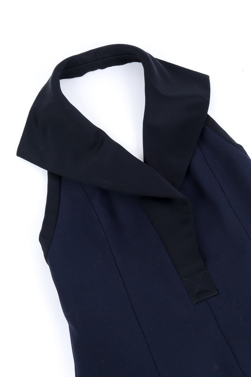 Halter dress by Yves Saint Laurent flat lay @recessla