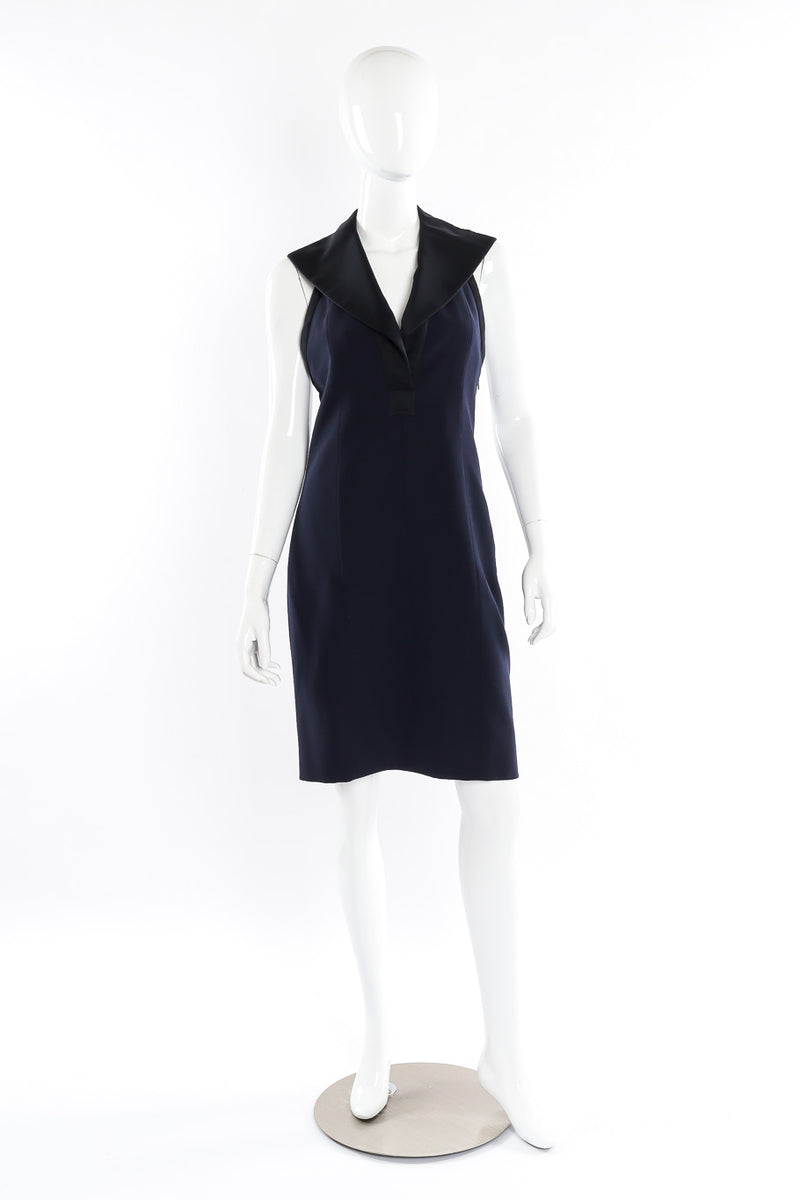 Halter dress by Yves Saint Laurent mannequin front @recessla