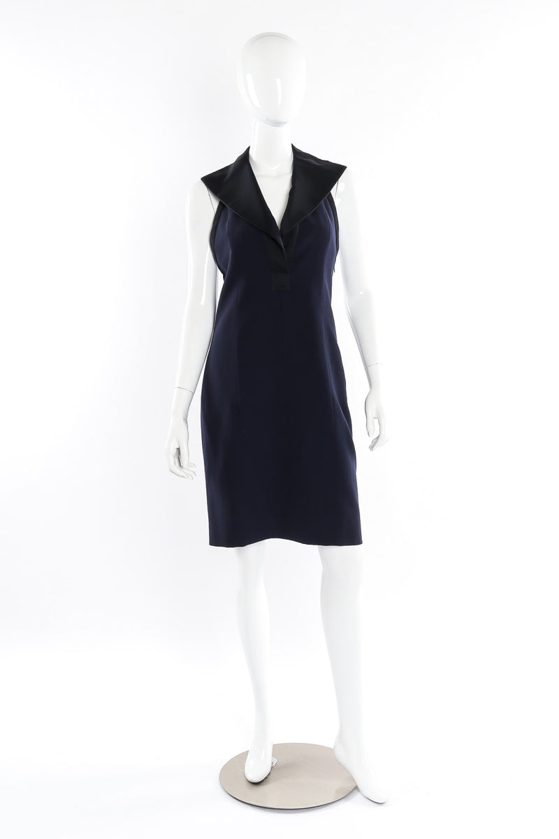 Yves Saint Laurent Tuxedo Halter Dress Recess Yves Saint Laurent Tuxedo Halter Dress Recess