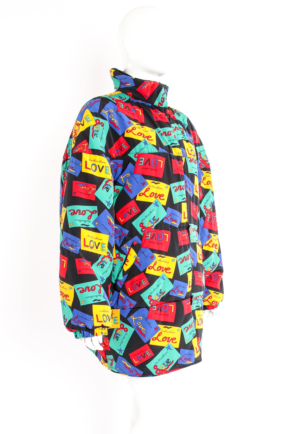Vintage Yves Saint Laurent Coat Jacket Cotton Overcoat Soft