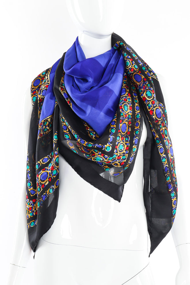 Yves Saint Laurent Jewel Scarf on Mannequin @recessla