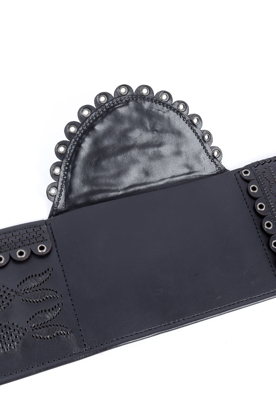 Yves Saint Laurent Woven Pocket Waist Belt – Recess