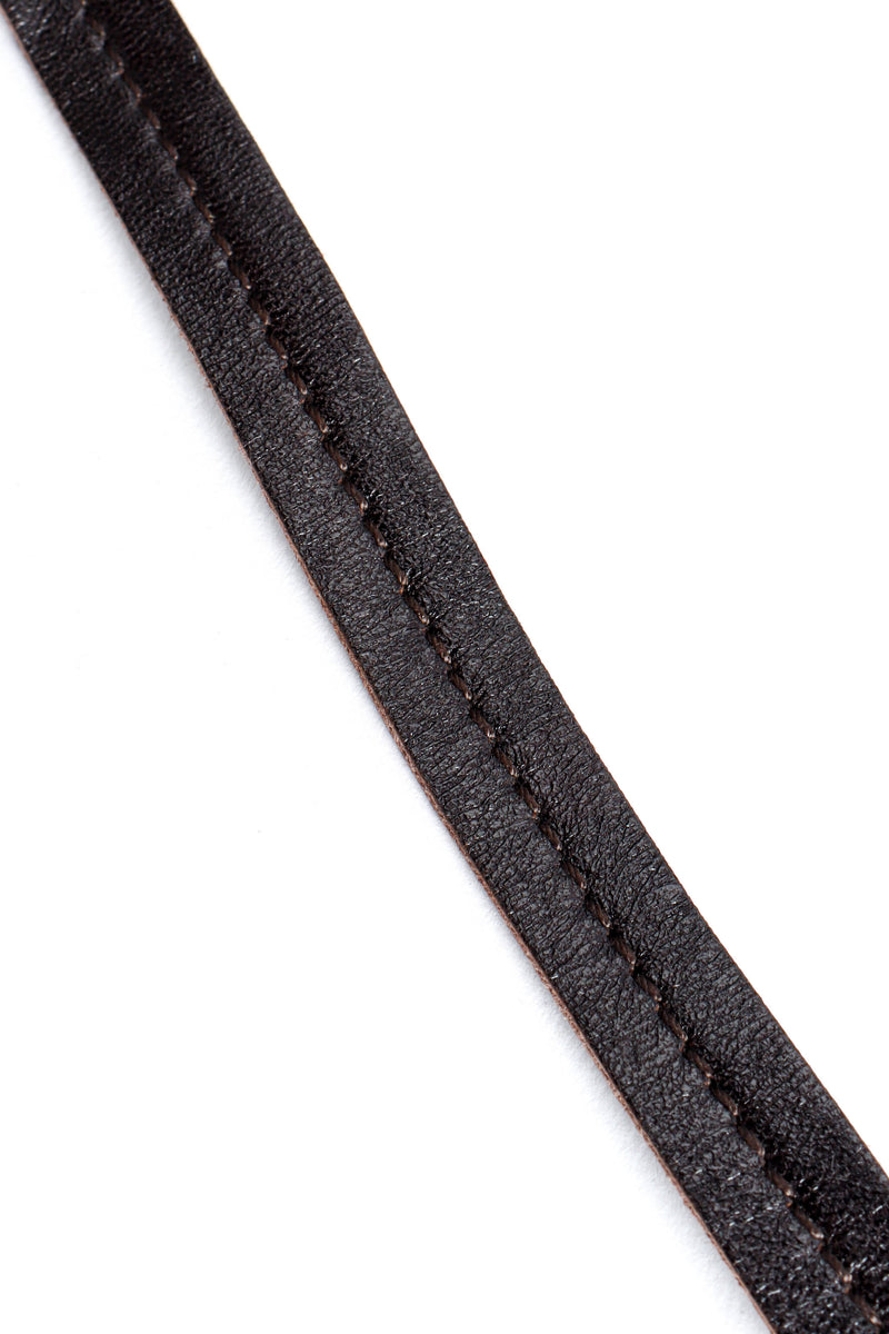 Yves Saint Laurent Vintage Elastic Logo Belt