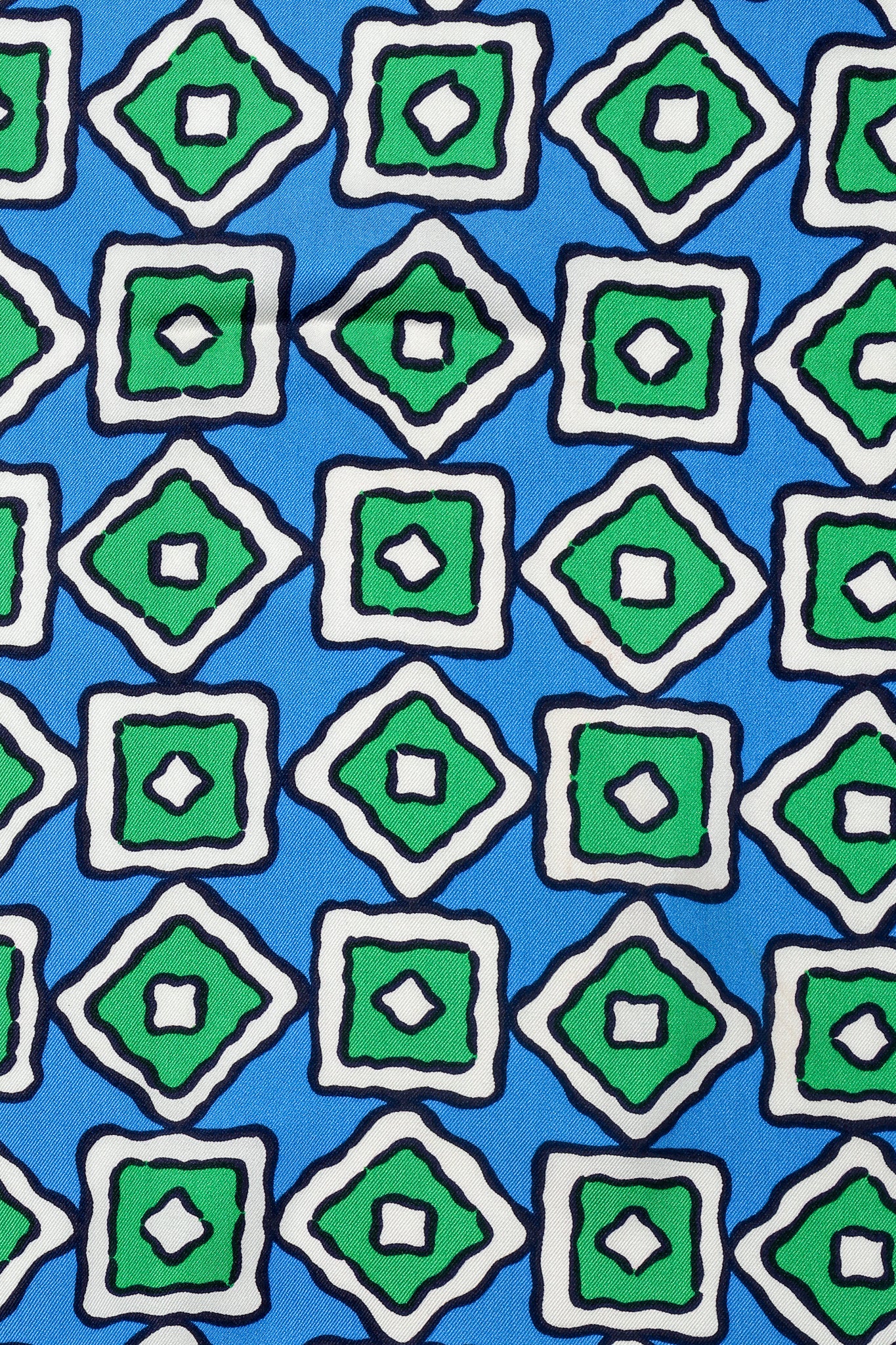 Square Tile Silk Scarf