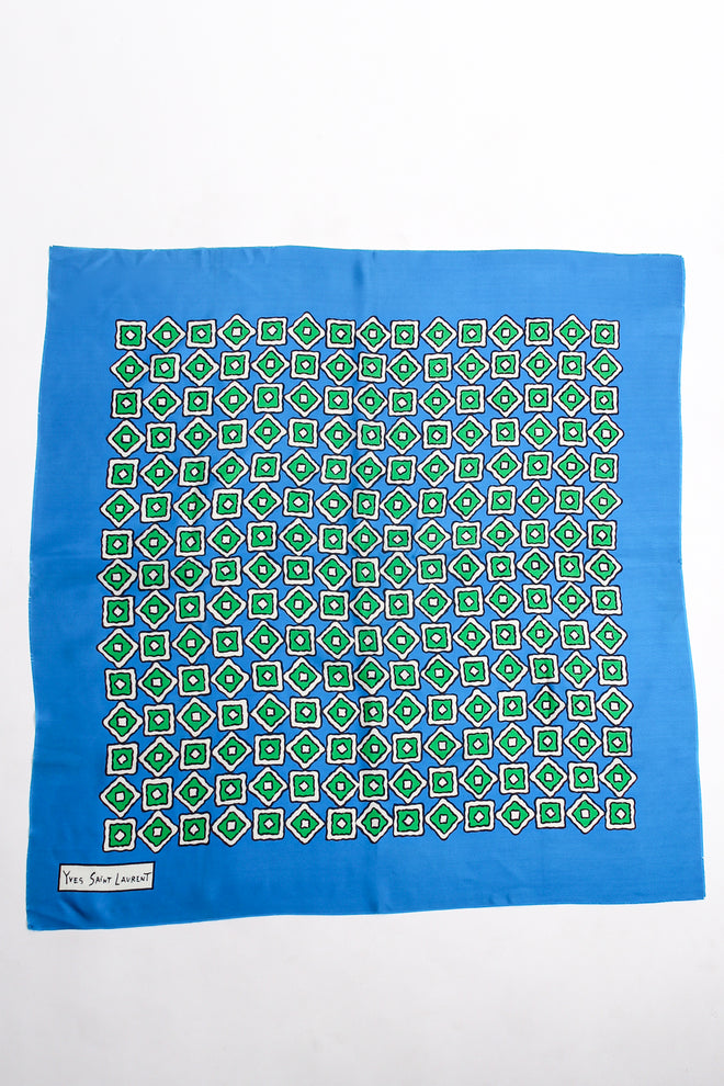 Square Tile Silk Scarf