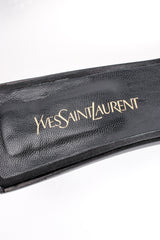 Vintage YSL Yves Saint Laurent Disco Ball Slide Sandals signature at Recess Los Angeles