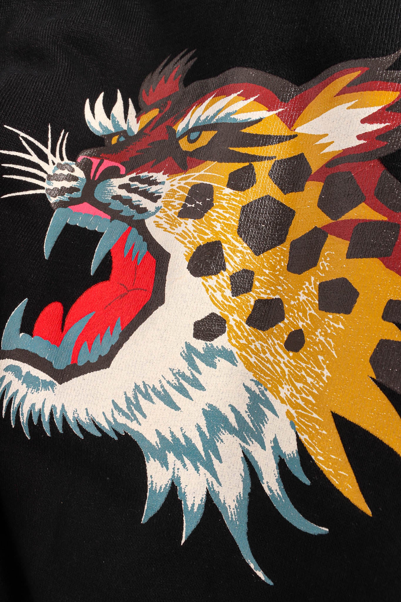 Vintage Kansai Yamamoto 1980s Flaps-Up Tiger Jacket tiger print @ Recess Los Angeles