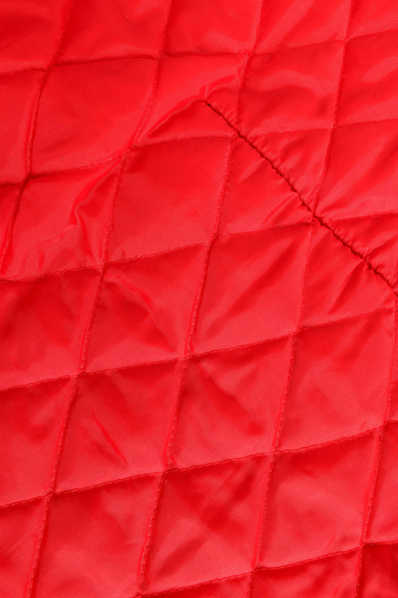 Vintage Kansai Yamamoto 1980s Flaps-Up Tiger Jacket red quilted lining @ Recess Los Angeles
