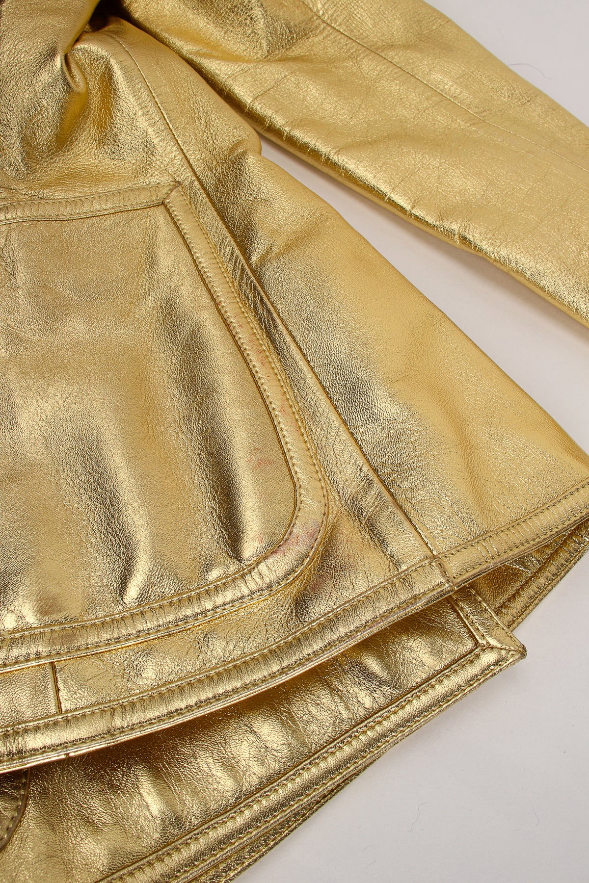 YVES SAINT LAURENT Vintage Yellow Damask Jacket Archives