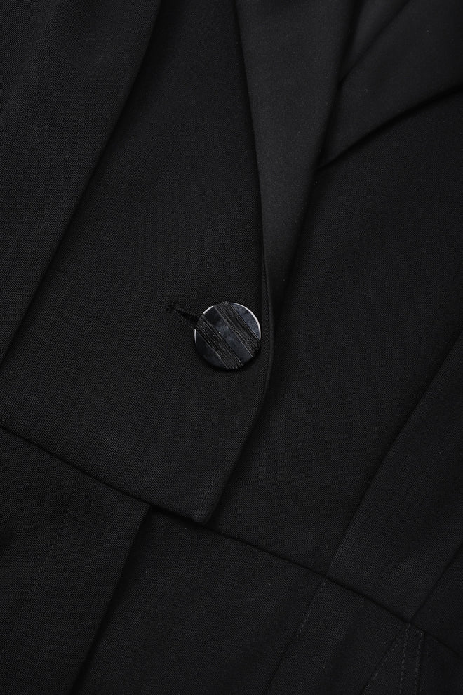 Recess Los Angeles Vintage YSL Yves Saint Laurent Tuxedo Jumpsuit One Button