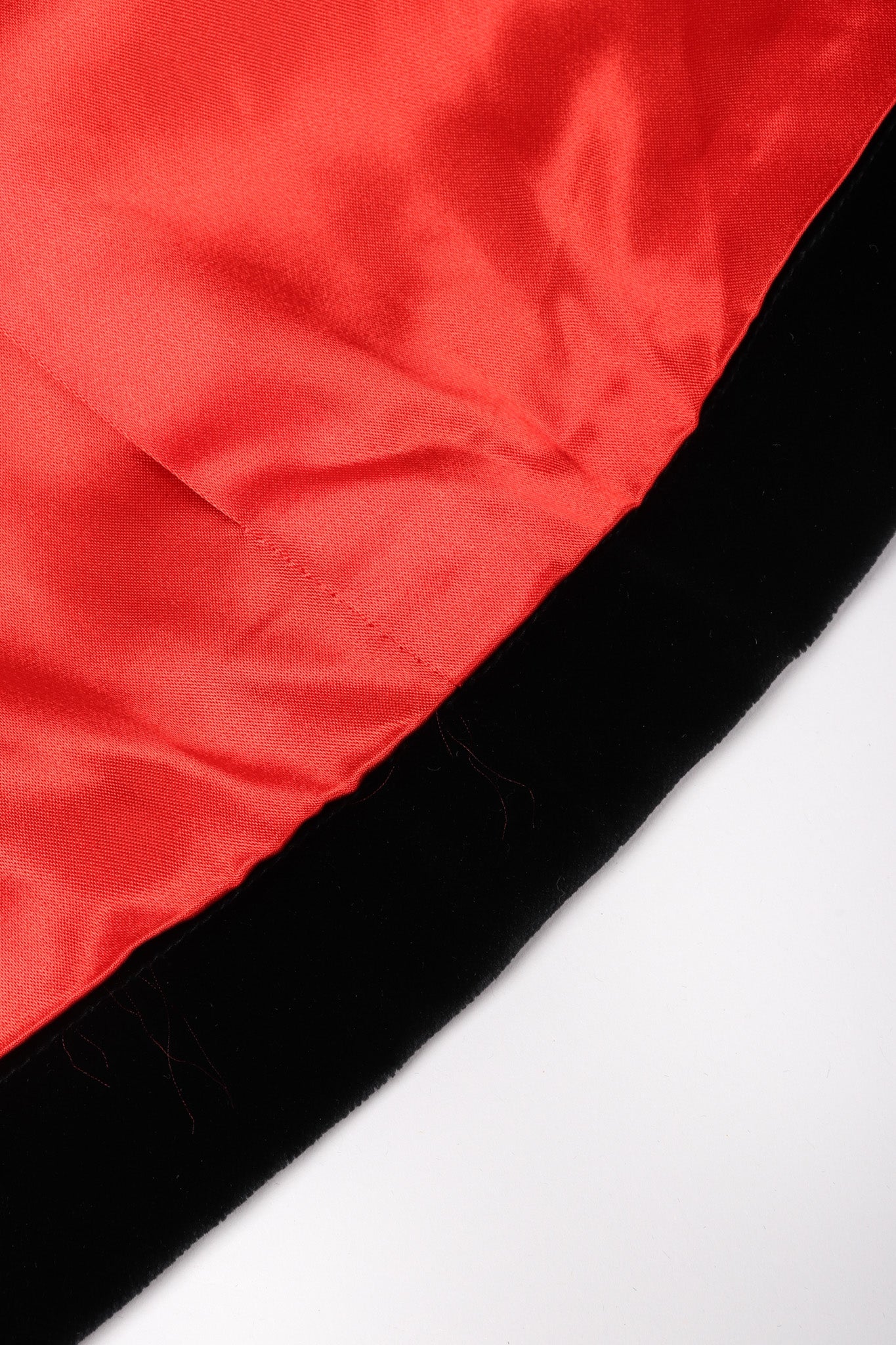 Recess Los Angeles Vintage YSL Yves Saint Laurent Velvet Cropped Swing Jacket